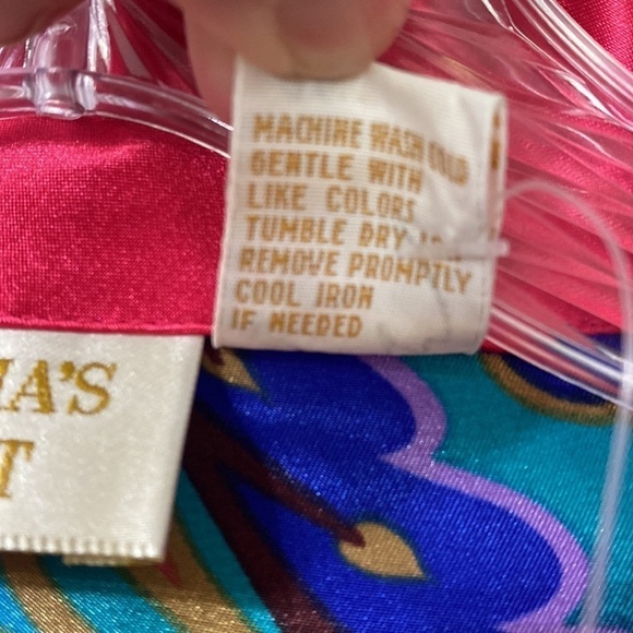 Victoria’s Secret vintage gold label floral top robe blazer size large. NWT. - Picture 6 of 10